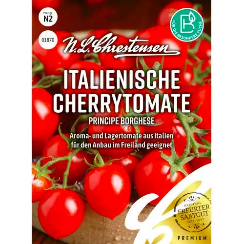 Cherrytomate Principe Borghese Chrestensen  interface.art Bild 1 Cherrytomate Principe Borghese Chrestensen  interface.image 1 interface.art 50052